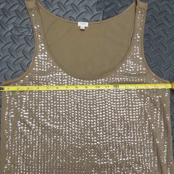 J.Crew Sequin Tank Shirt - Picture 6 of 7